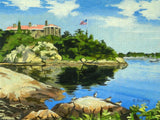 Beacon Rock Brenton Cove Newport Rhode Island - Puzzle