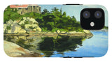 Beacon Rock Brenton Cove Newport Rhode Island - Phone Case