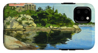 Beacon Rock Brenton Cove Newport Rhode Island - Phone Case