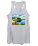 Beacon Rock Brenton Cove Newport Rhode Island - Women's Tank Top