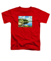 Beacon Rock Brenton Cove Newport Rhode Island - Toddler T-Shirt