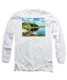 Beacon Rock Brenton Cove Newport Rhode Island - Long Sleeve T-Shirt