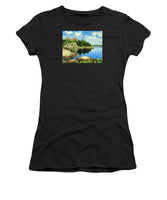 Beacon Rock Brenton Cove Newport Rhode Island - Women's T-Shirt