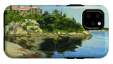 Beacon Rock Brenton Cove Newport Rhode Island - Phone Case