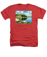 Beacon Rock Brenton Cove Newport Rhode Island - Heathers T-Shirt