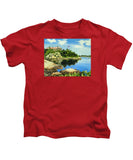 Beacon Rock Brenton Cove Newport Rhode Island - Kids T-Shirt