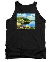 Beacon Rock Brenton Cove Newport Rhode Island - Tank Top