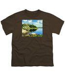 Beacon Rock Brenton Cove Newport Rhode Island - Youth T-Shirt