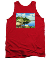 Beacon Rock Brenton Cove Newport Rhode Island - Tank Top