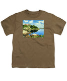 Beacon Rock Brenton Cove Newport Rhode Island - Youth T-Shirt