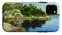 Beacon Rock Brenton Cove Newport Rhode Island - Phone Case