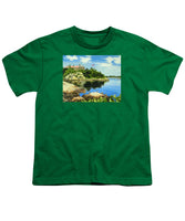 Beacon Rock Brenton Cove Newport Rhode Island - Youth T-Shirt