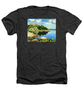 Beacon Rock Brenton Cove Newport Rhode Island - Heathers T-Shirt