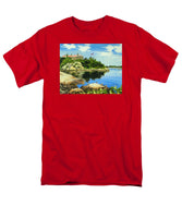 Beacon Rock Brenton Cove Newport Rhode Island - Men's T-Shirt  (Regular Fit)