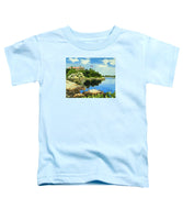 Beacon Rock Brenton Cove Newport Rhode Island - Toddler T-Shirt