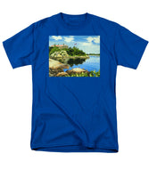 Beacon Rock Brenton Cove Newport Rhode Island - Men's T-Shirt  (Regular Fit)