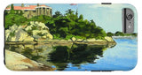 Beacon Rock Brenton Cove Newport Rhode Island - Phone Case