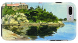 Beacon Rock Brenton Cove Newport Rhode Island - Phone Case