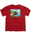 Beacon Rock Brenton Cove Newport Rhode Island - Youth T-Shirt