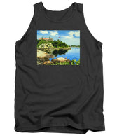 Beacon Rock Brenton Cove Newport Rhode Island - Tank Top