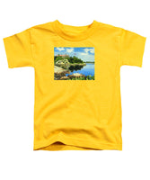 Beacon Rock Brenton Cove Newport Rhode Island - Toddler T-Shirt