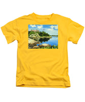 Beacon Rock Brenton Cove Newport Rhode Island - Kids T-Shirt