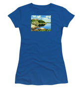 Beacon Rock Brenton Cove Newport Rhode Island - Women's T-Shirt