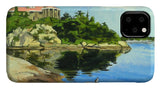 Beacon Rock Brenton Cove Newport Rhode Island - Phone Case