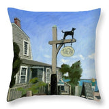 Black Dog Tavern Martha's Vineyard Massachusetts - Throw Pillow