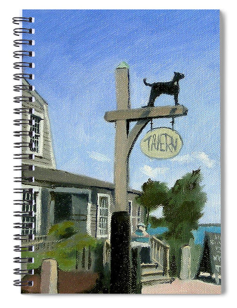 Black Dog Tavern Martha's Vineyard Massachusetts - Spiral Notebook