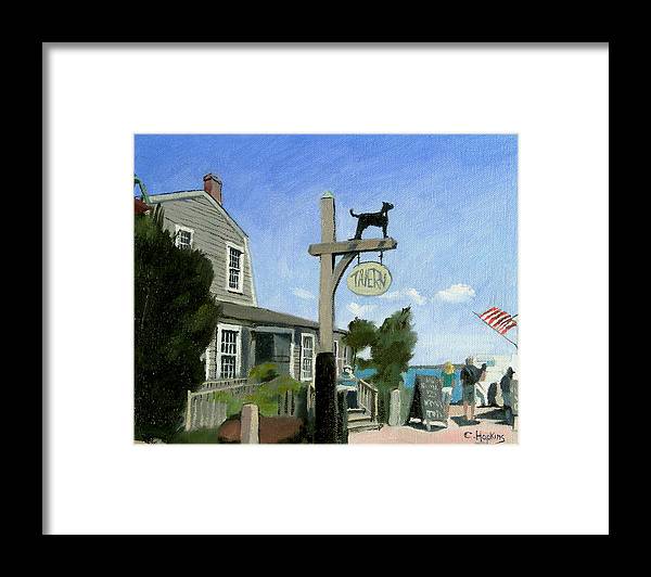 Black Dog Tavern Martha's Vineyard Massachusetts - Framed Print