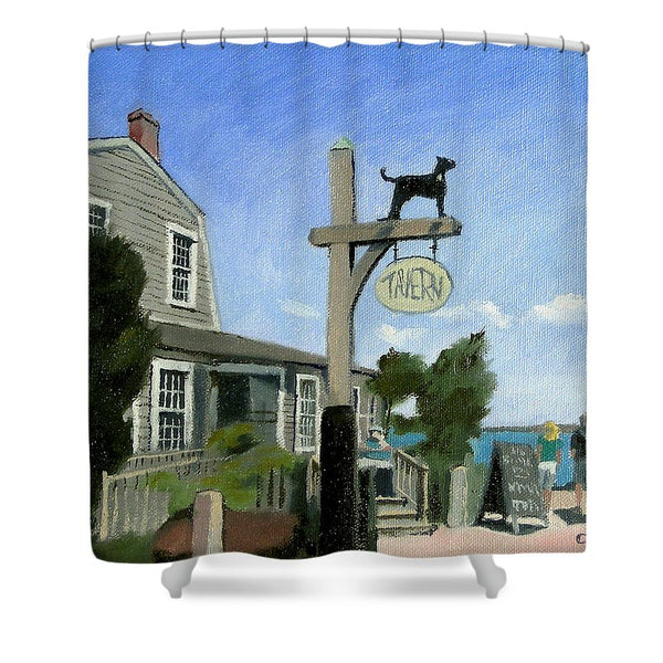 Black Dog Tavern Martha's Vineyard Massachusetts - Shower Curtain