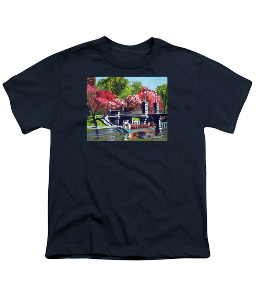 Boston Public Gardens Boston Massachusetts - Youth T-Shirt