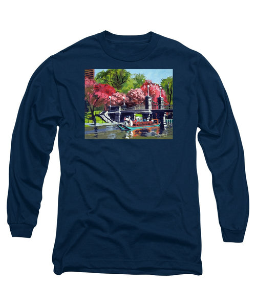 Boston Public Gardens Boston Massachusetts - Long Sleeve T-Shirt