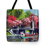 Boston Public Gardens Boston Massachusetts - Tote Bag