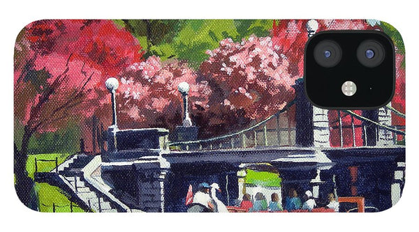 Boston Public Gardens Boston Massachusetts - Phone Case