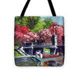 Boston Public Gardens Boston Massachusetts - Tote Bag