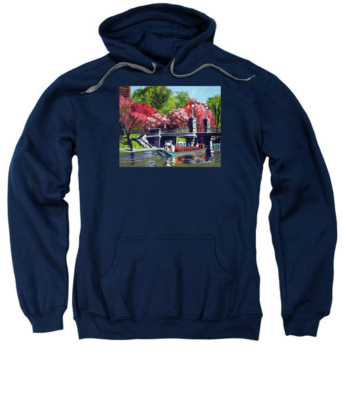 Boston Public Gardens Boston Massachusetts - Sweatshirt