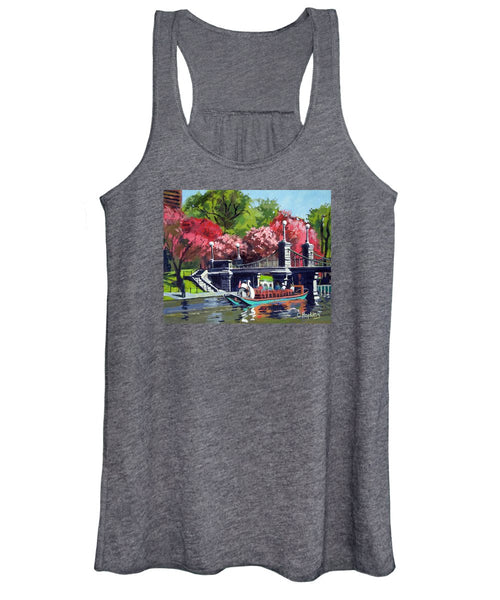 Boston Public Gardens Boston Massachusetts - Women's Tank Top