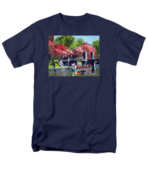 Boston Public Gardens Boston Massachusetts - Men's T-Shirt  (Regular Fit)