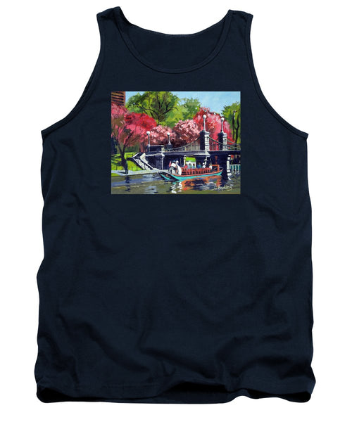 Boston Public Gardens Boston Massachusetts - Tank Top