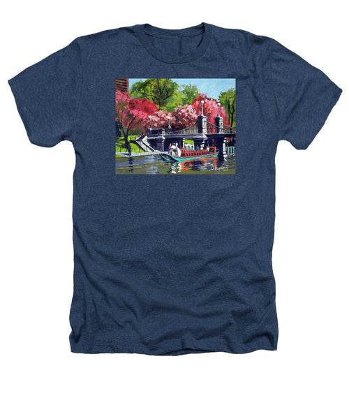 Boston Public Gardens Boston Massachusetts - Heathers T-Shirt