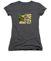 Bowen's Wharf Newport Rhode Island - Women's V-Neck