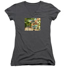 Bowen's Wharf Newport Rhode Island - Women's V-Neck