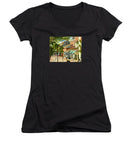 Bowen's Wharf Newport Rhode Island - Women's V-Neck