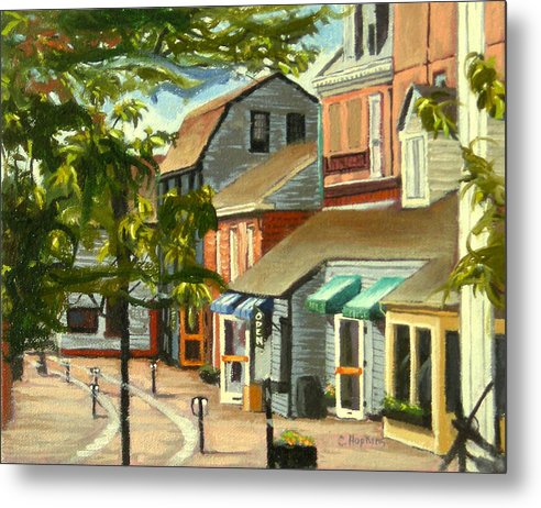 Bowen's Wharf Newport Rhode Island - Metal Print