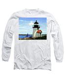 Brant Point Lighthose Nantucket Massachusetts - Long Sleeve T-Shirt