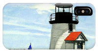 Brant Point Lighthose Nantucket Massachusetts - Phone Case