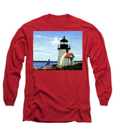 Brant Point Lighthose Nantucket Massachusetts - Long Sleeve T-Shirt