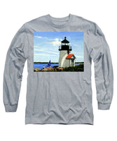 Brant Point Lighthose Nantucket Massachusetts - Long Sleeve T-Shirt